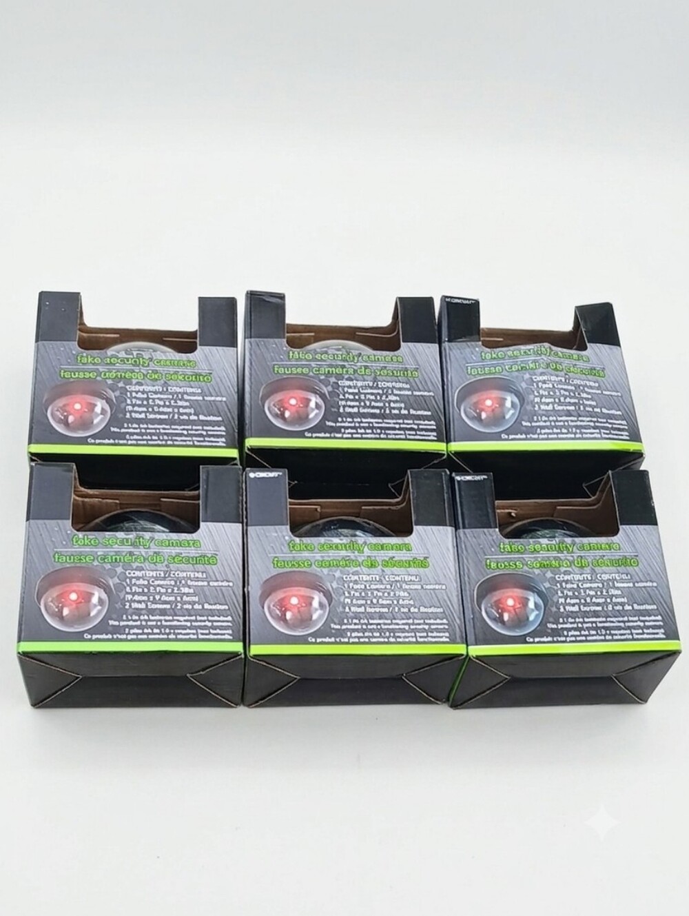 E-circuit Dummy Security Camera BNIB 6Pcs Bundle